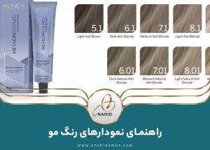 راهنمای نمودارهای رنگ مو: چگونه اعداد و حروف را بفهمیم