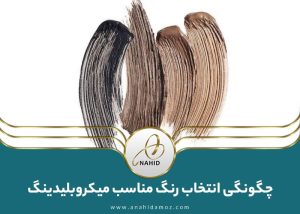 راهنمای کامل انتخاب رنگ مناسب میکروبلیدینگ