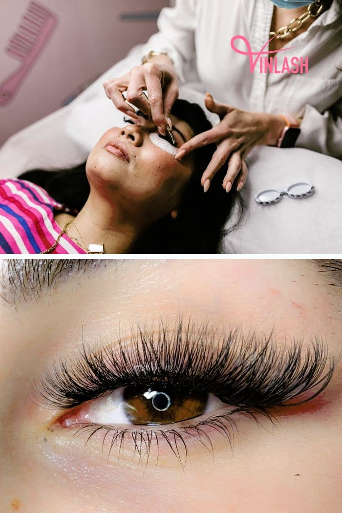استایل اکستنشن مژه گربه ای