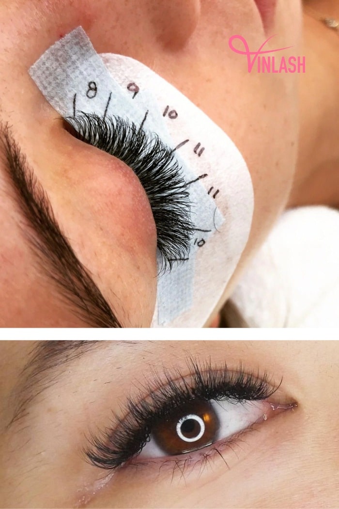 نقشه مژه کلاسیک – حجم کم