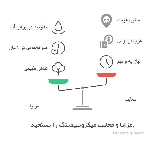مزایا و معایب میکروبلیدینگ