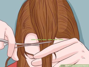 کوتاهی موی لیر در خانه 9 کوتاه کردن جعبه بالایی