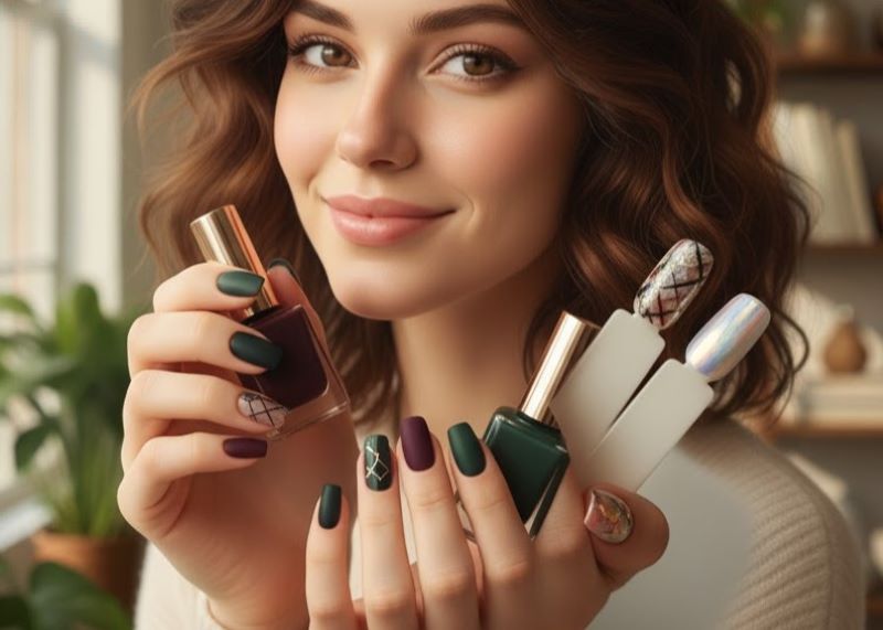 ۱۵ ایده طراحی ناخن مات: شیک، ساده و خیره کننده