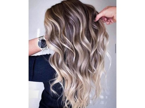 هایلایت بالیاژ خاکستری