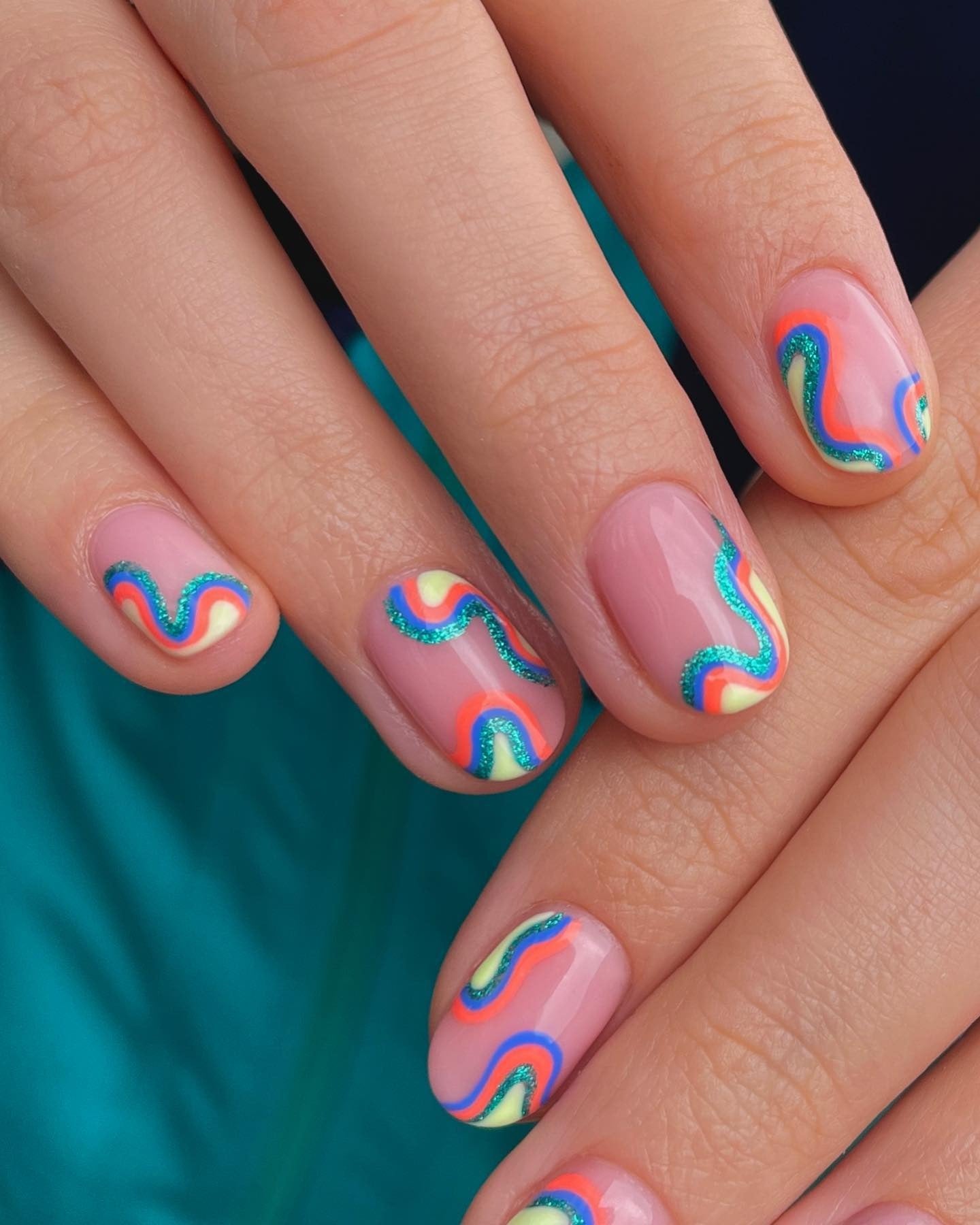 Electric Candy Swirls