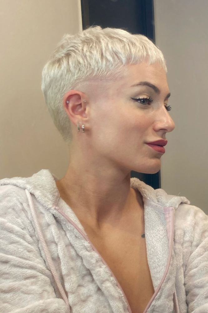 مدل موی پیکسی کوتاه با فید (Fade)