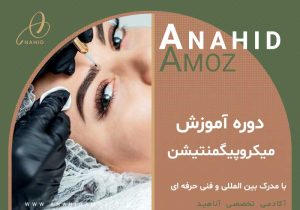 آموزش میکروپیگمنتیشن ابرو، لب و چشم