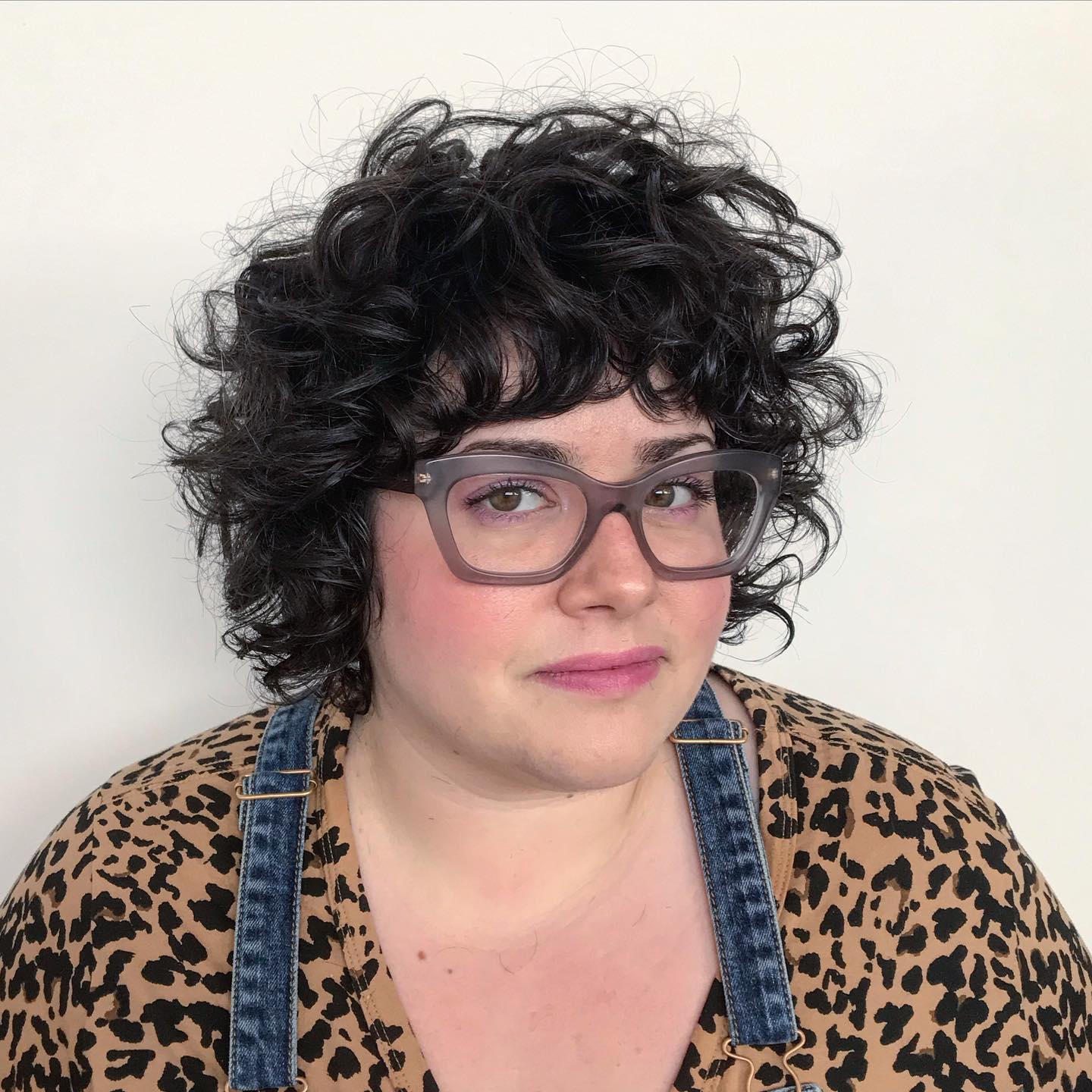 20. Shaggy Curly Bob with Defined Curls